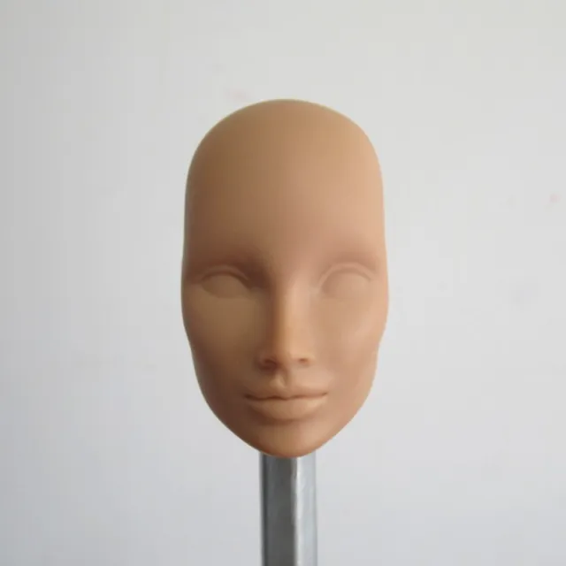 1/6 Doll Head OOAK Face Model Without Hair Unpainted Face