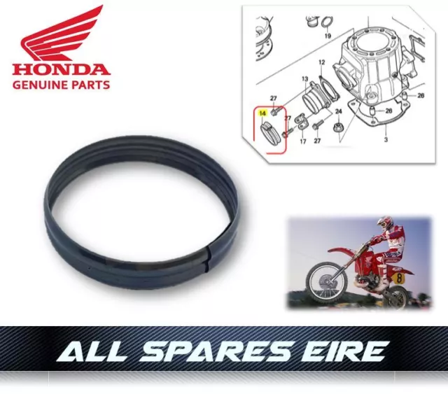 Genuine Honda Cr500 R Exhaust Pipe Manifold Gasket Seal 1985-2001 -18359-Ka5-690