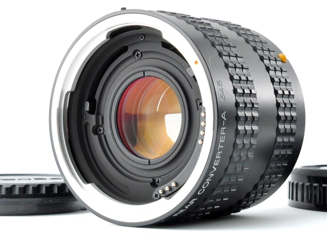PENTAX Rear Converter-A 645 2x [MINT] Teleconverter Lens w/ Caps
