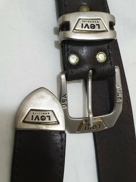 Levi's genuine leather belt sale