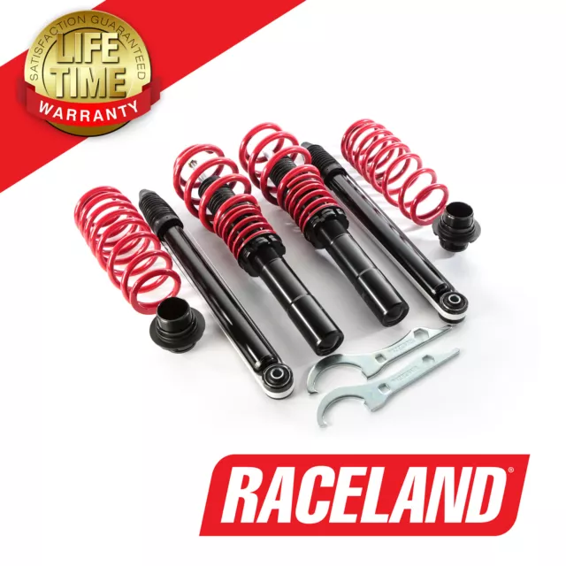 Raceland Coilovers Suspension Kit Audi A4 B8 Saloon Fwd 1.8 2.0 Tdi (2008-2015)