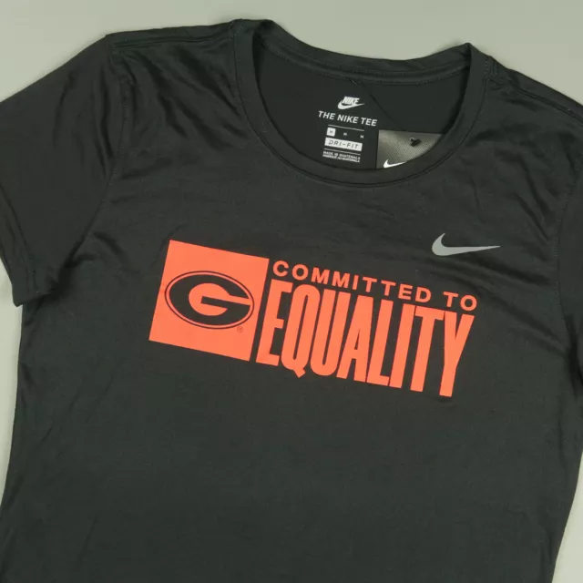 Nike, Shirts, Nike Nba Equality Spellout T Shirt Dri Fit Med