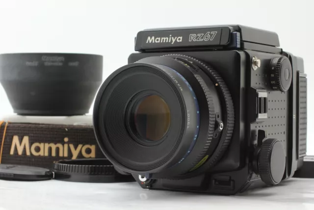 [Exc+5] Mamiya RZ67 Pro Waist + Sekor Z 127mm F3.8 Lens 120 Film Back From JAPAN
