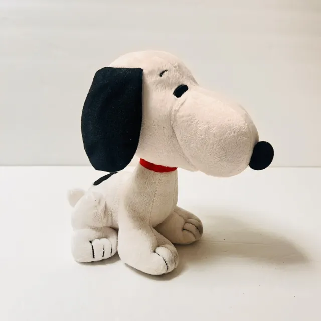 Hallmark Peanuts SNOOPY 8" Dog MOUTH Holds Card Puppy Soft Toy Plush