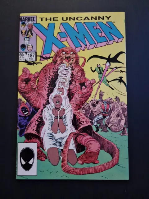 Uncanny X-Men #187 Vol 1 - Marvel Comics - Chris Claremont - John Romita Jr