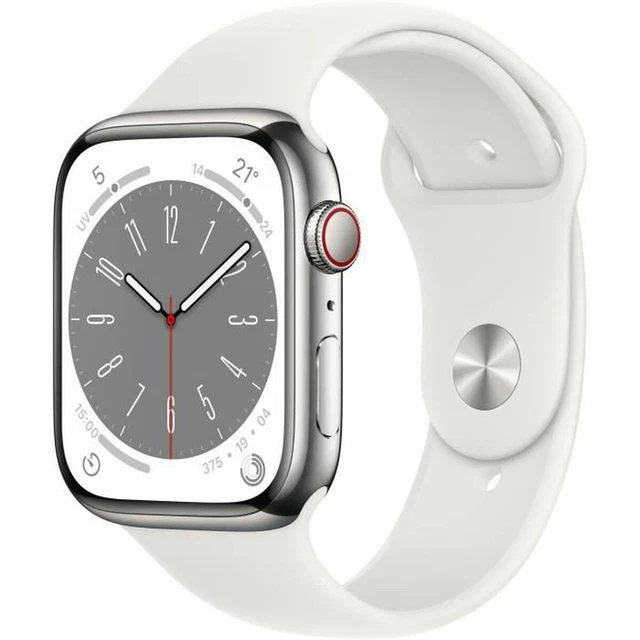 Montre intelligente Apple Watch Series 8 WatchOS 9 Beige 32 GB 4G