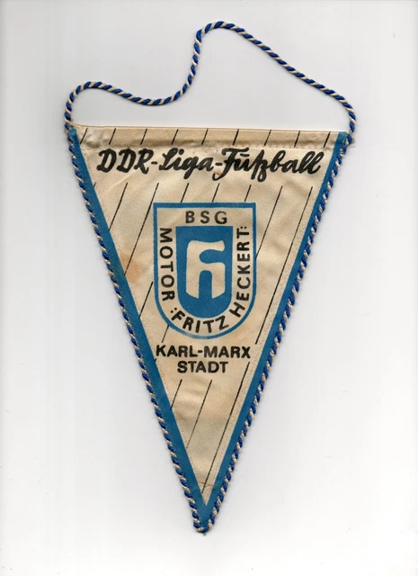 DDR-WIMPEL KAMPFGRUPPENHUNDERTSCHAFT &FRITZ Große" Karl-Marx-Stadt Rarität EUR 15,00 - DE