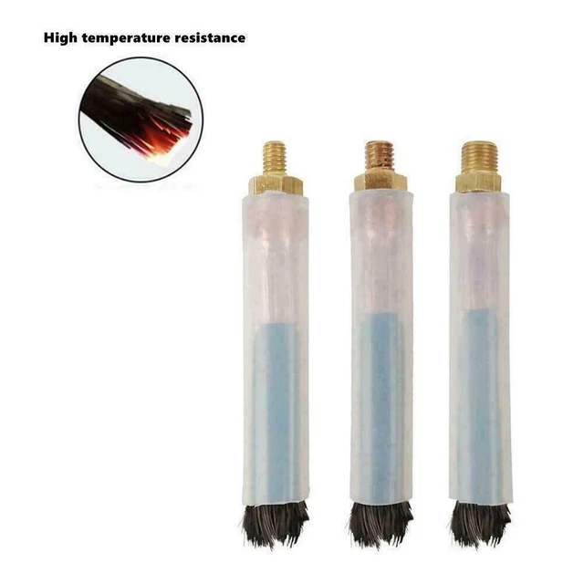 Durable Pickling Brush TIG WIG MIG Tool Acid Scrubbing Carbon Fiber M6 M8 M10