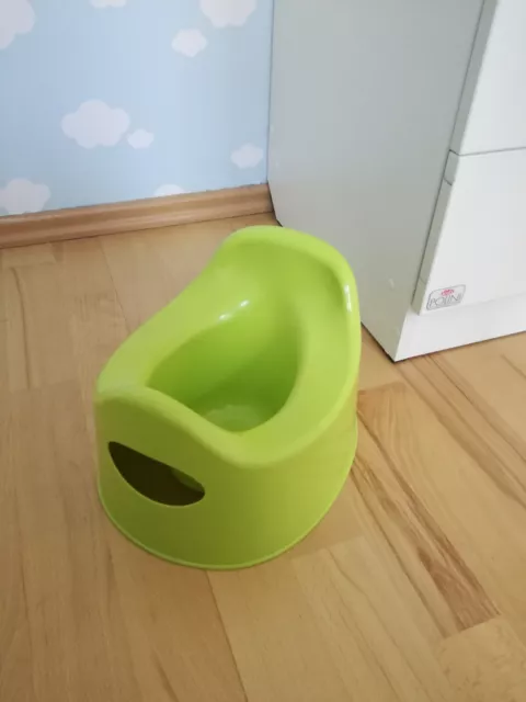 4x IKEA LILLA Baby grün Töpfchen für Kinder Kindersitz Toilettentrainer 4 Stück
