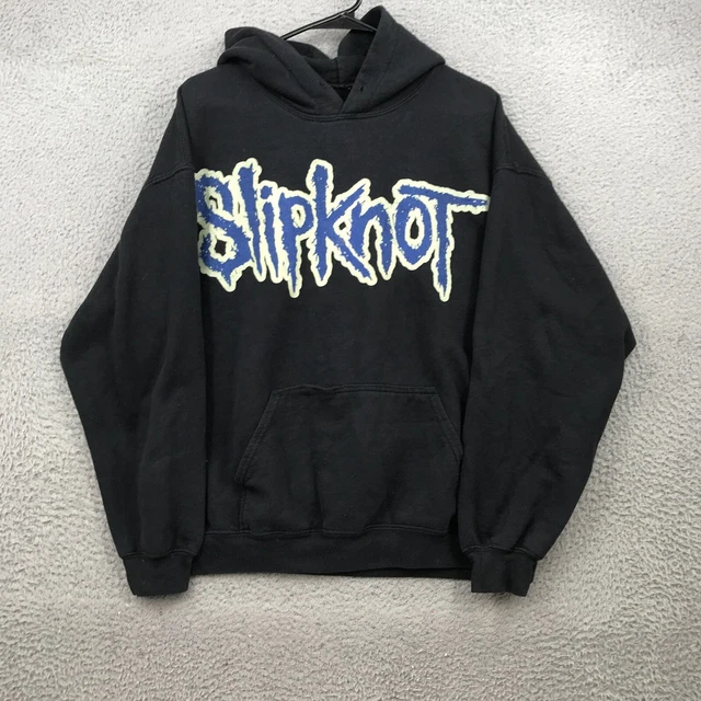 Slipknot Sweater Adult Large Black Rock Pullover Hoodie Mens 33567