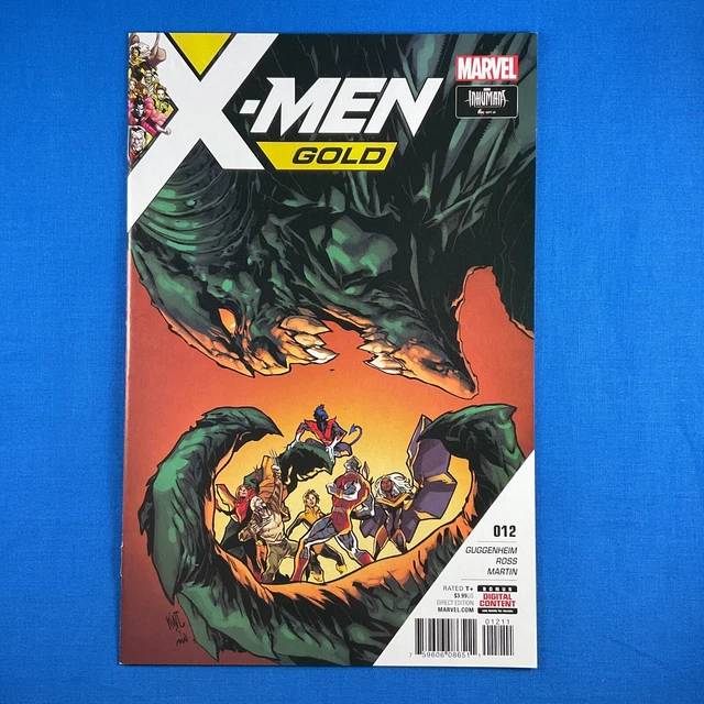 X-Men Gold #12 vs Brotherhood Marvel Comics 2017 Cover A First Printing