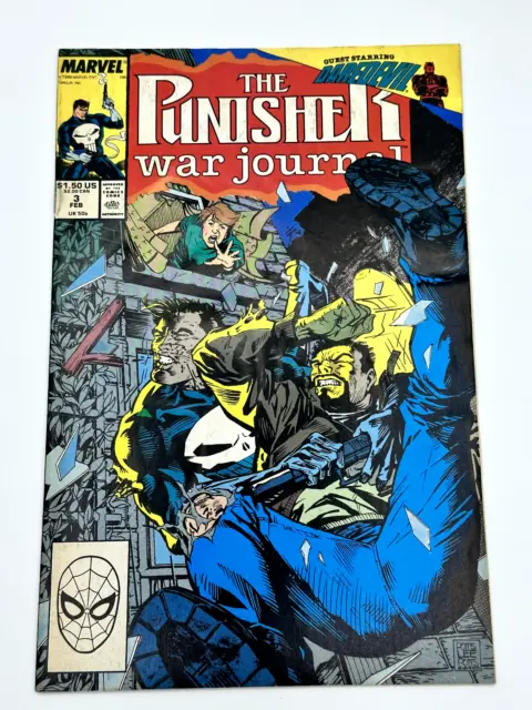 The Punisher: War Journal #3, Vol. 1 (1988-1995) Marvel Comics