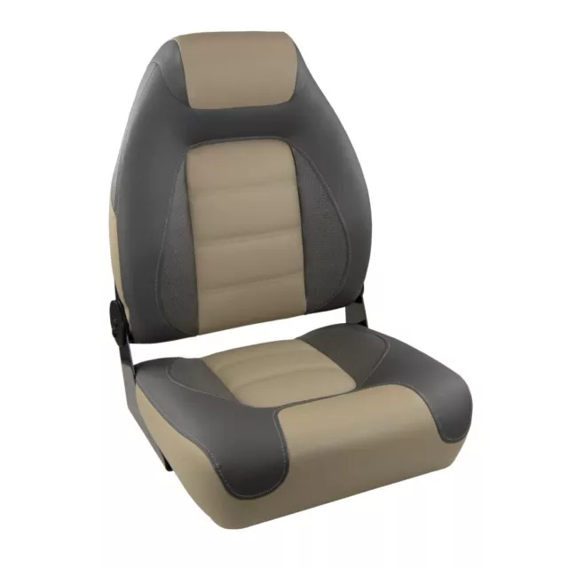 Springfield 1062683 OEM Medium Fold-Down Seat - Charcoal/Tan