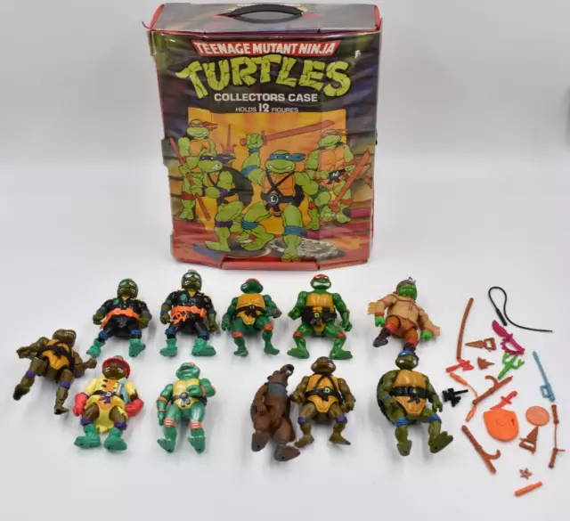 TMNT Teenage Mutant Ninja Turtles 1980s 1990s Case