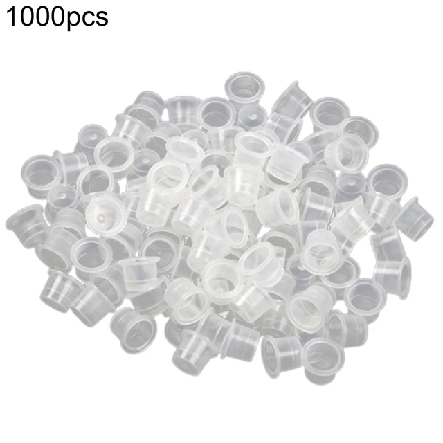 1000 Piezas Tapas Pigmento Sin Base Resistente al Agua Para Maquillaje Permanente S