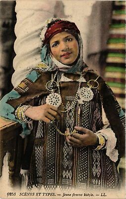 CPA ak young woman kabyle Algeria (795001)