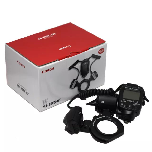 Canon MT-26EX-RT Macro Twin Lite Flash - 2 year warranty UK NEXT DAY DELIVERY