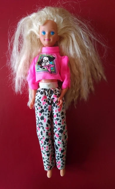 Barbie A.A. Steffie Face Mold, Dressed Doll Diamond Jewelry Marked