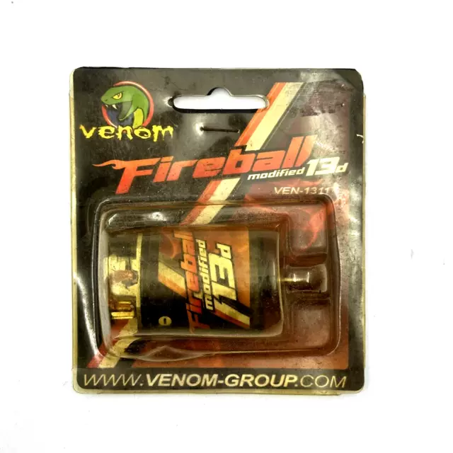 Venom Fireball 13T Modified 540 Brushed Motor Rare Vintage 80's 1311 OZRC ML 141