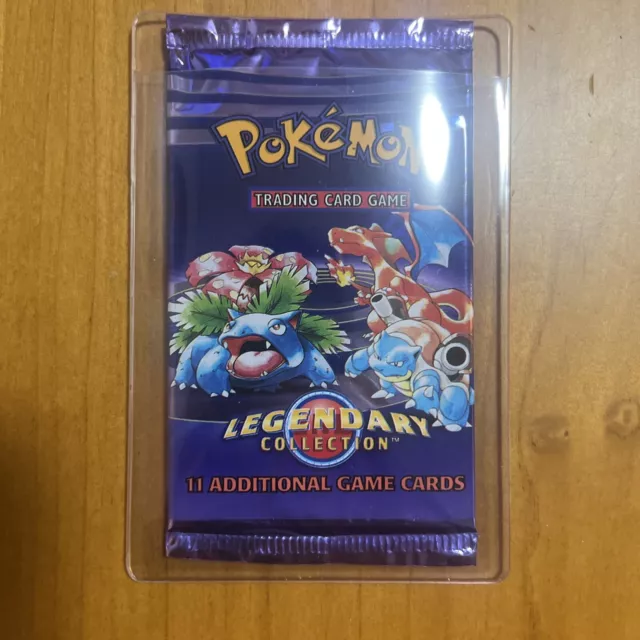 2002 Pokemon Legendary Collection Factory Sealed Booster Pack