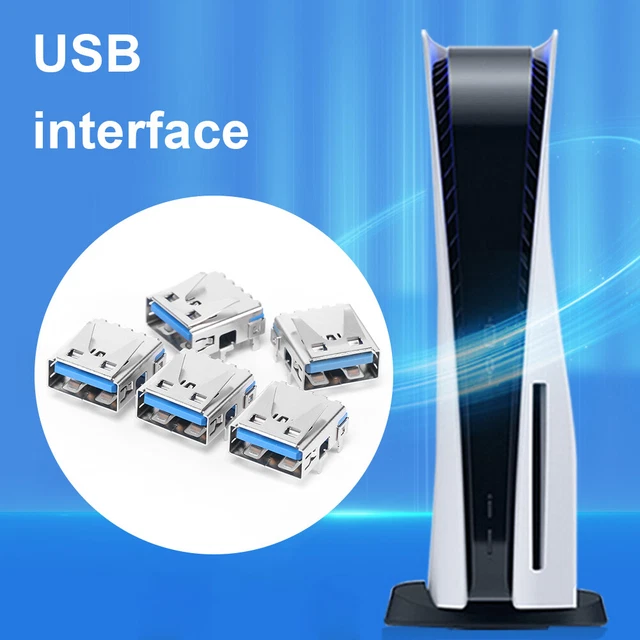 Chenyang 5 Pezzi Connettore USB 2.0 Femmina – Presa Per Montaggio A Pannello, Saldabile Per Riparazioni E Progetti DIY