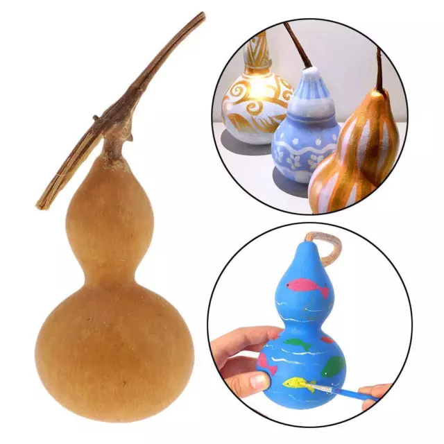 Tiny Dried Gourd Crafts Kids Painting Coloring Table Room Home Hanging