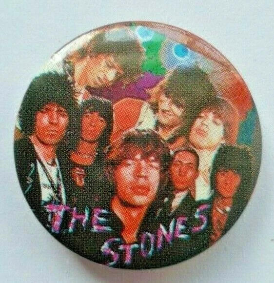 ORIGINAL VINTAGE THE JAM Badge Early 1980's British Band Music Mod Punk ...
