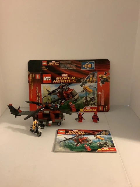 lego 6866 wolverines chopper showdown