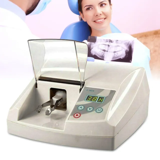 Dental Lab Digital Amalgamator Amalgam Capsule Mixer Triturator Controller 110V
