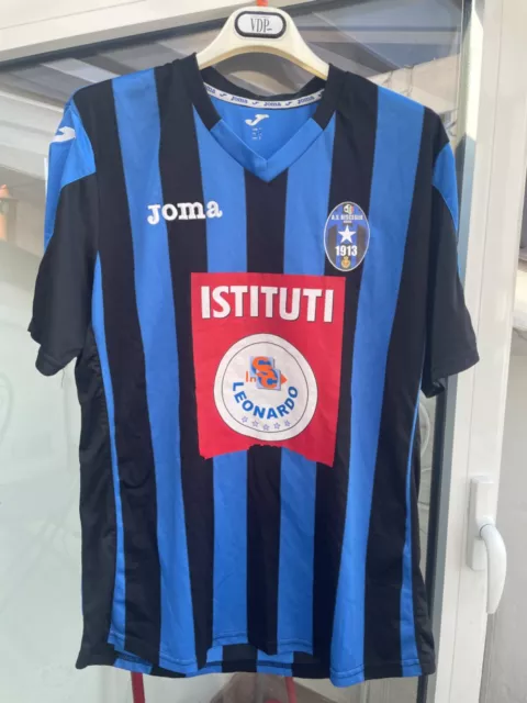 Maglia Calcio Originale Bisceglie Indossata Serie C Anno 2017-18 Taglia L