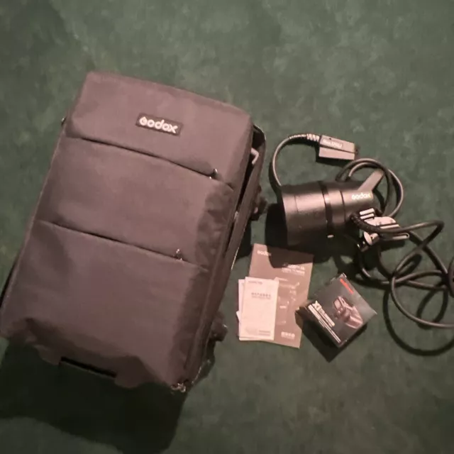 Godox AD1200Pro Flash Strobe 40W Only And Carrier Luggage Included