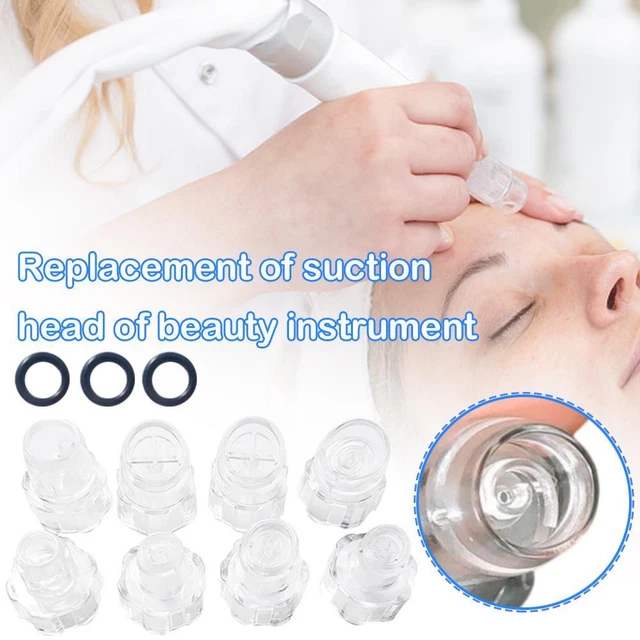 Beauty Instrument accesso testa di ricambio trasparente bolla in gomma penna-
