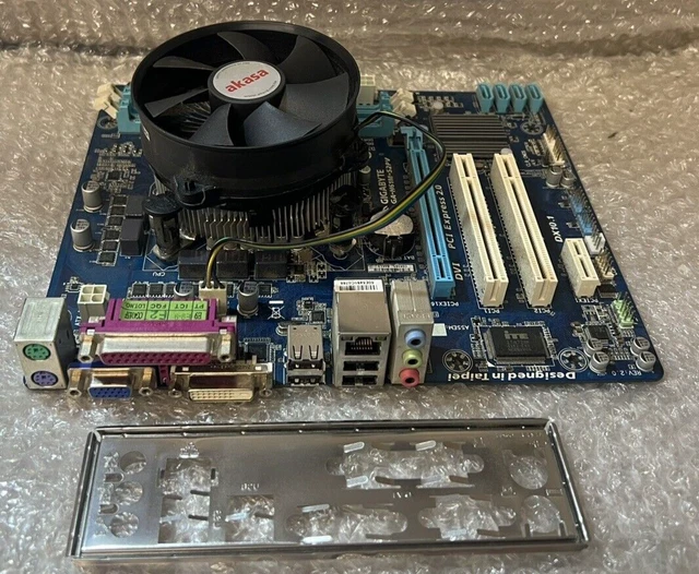 GIGABYTE GAH61MS2PV LGA 1155 Motherboard With i52320 CPU & Fan & I/O