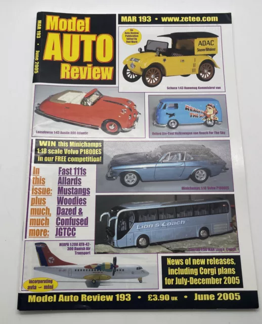 MODEL  AUTO REVIEW Magazine JUNE 2005