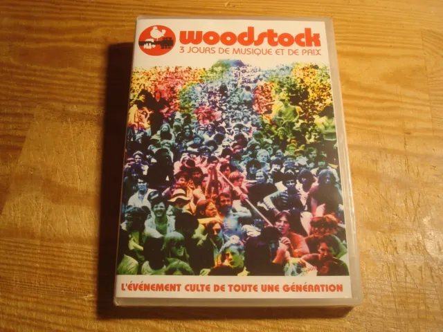 DVD NEUF "WOODSTOCK - 3 JOURS DE MUSIQUE ET DE PAIX" docu de Michael WADLEIGH
