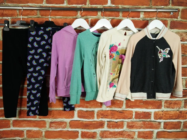GIRLS BUNDLE AGE 5-6 YEARS NEXT M&S etc JUMPER CARDIGAN JACKET LEGGINGS 116CM