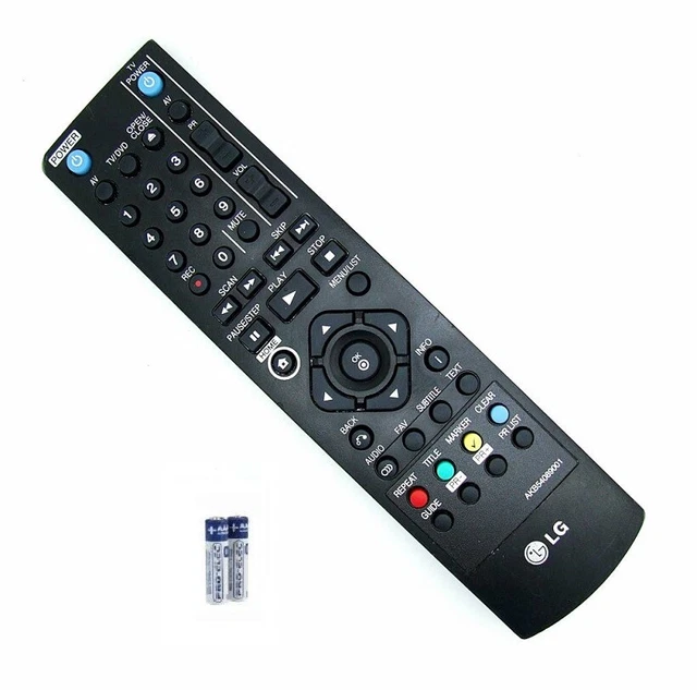 GENUINE ORIGINAL LG DVD HDD Recorder Remote Control AKB54089001