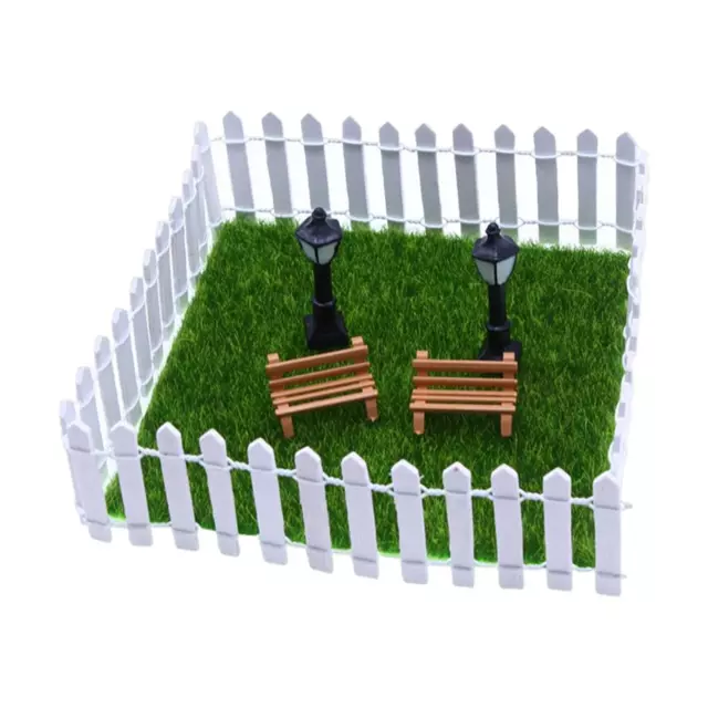 9Pcs Lawn Furniture Doll House Crafts Mini Photo Props Decoration for Living