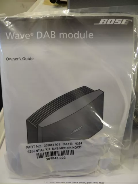 Bose Wave Dab Modul WR II - Digitalradio Receiver für Wave Music System, Kit 3