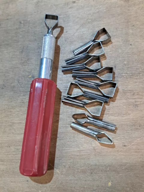 Multi Klinge Nut/Vinyl Schweißwerkzeuge/Bodenwerkzeuge mit 10 Klingen