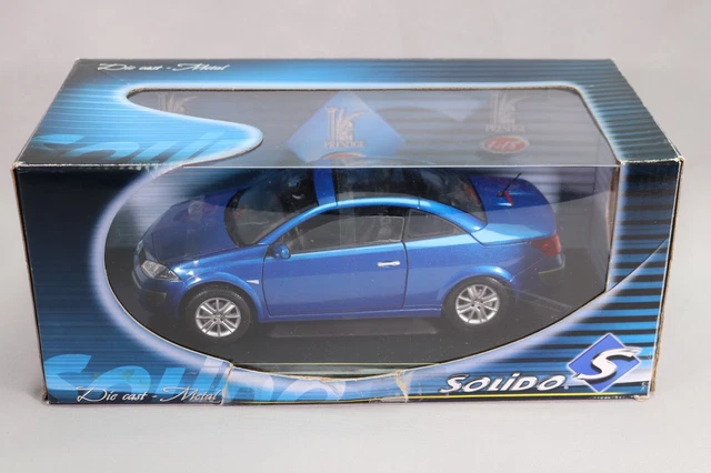 LJ184 SOLIDO PRESTIGE 8152 Voiture 1/18 1:18 Renault Megane CC coupé cabriolet