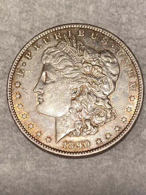 1890 s morgan silver dollar