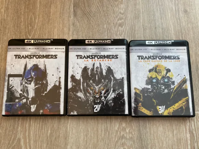 Pack BluRay Transformers (1, 2 et 3)