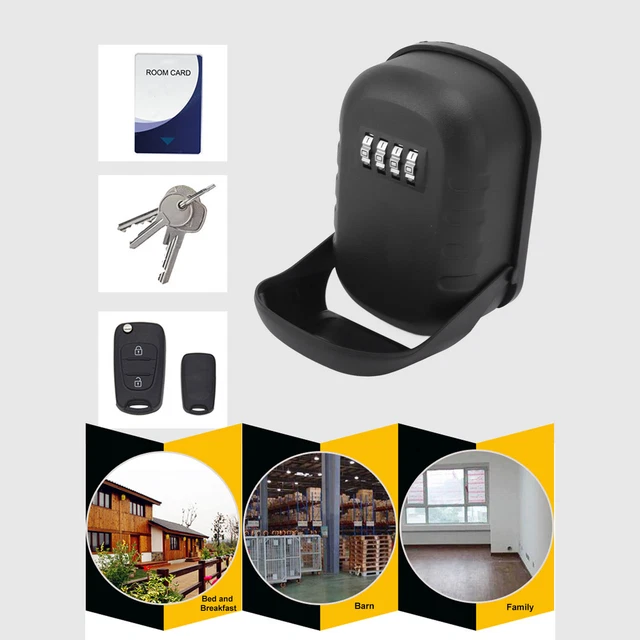 Key Lock Box 10000 Combinaisons Key Password Box Pour Voyage