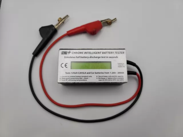 ACT CHROME 12V C20 SLA Intelligent Battery Tester