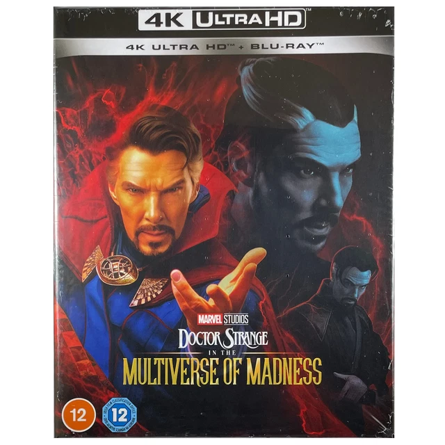 DOCTOR STRANGE IN The Multiverse Of Madness 4K Ultra Blu-Ray Steelbook