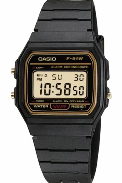 Calypso, orologio digitale da ragazzo con display digitale LCD e cinturino in plastica nero