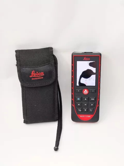 Leica DISTO E7500i 650 ft. Laser Distance Measurer - Works But Cracked Screen