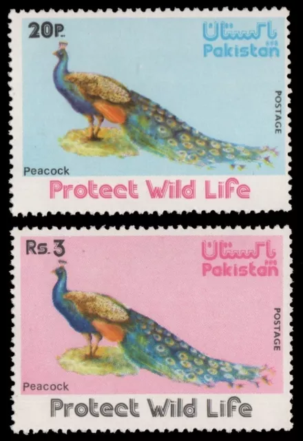 Pakistan 1976 - Mi-Nr. 407-408 ** - MNH - Vögel / Birds