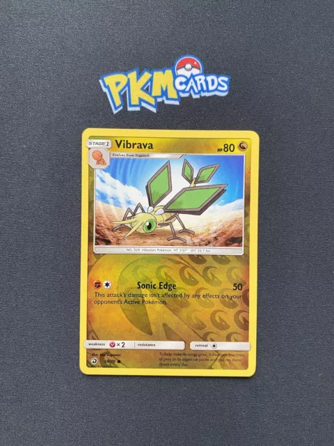 Pokemon TCG Vibrava Dragon Majesty 38/70 Reverse Holo LP.